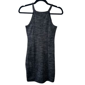 𝐆𝐀𝐑𝐀𝐆𝐄 | GRAY MARBLED BODYCON DRESS